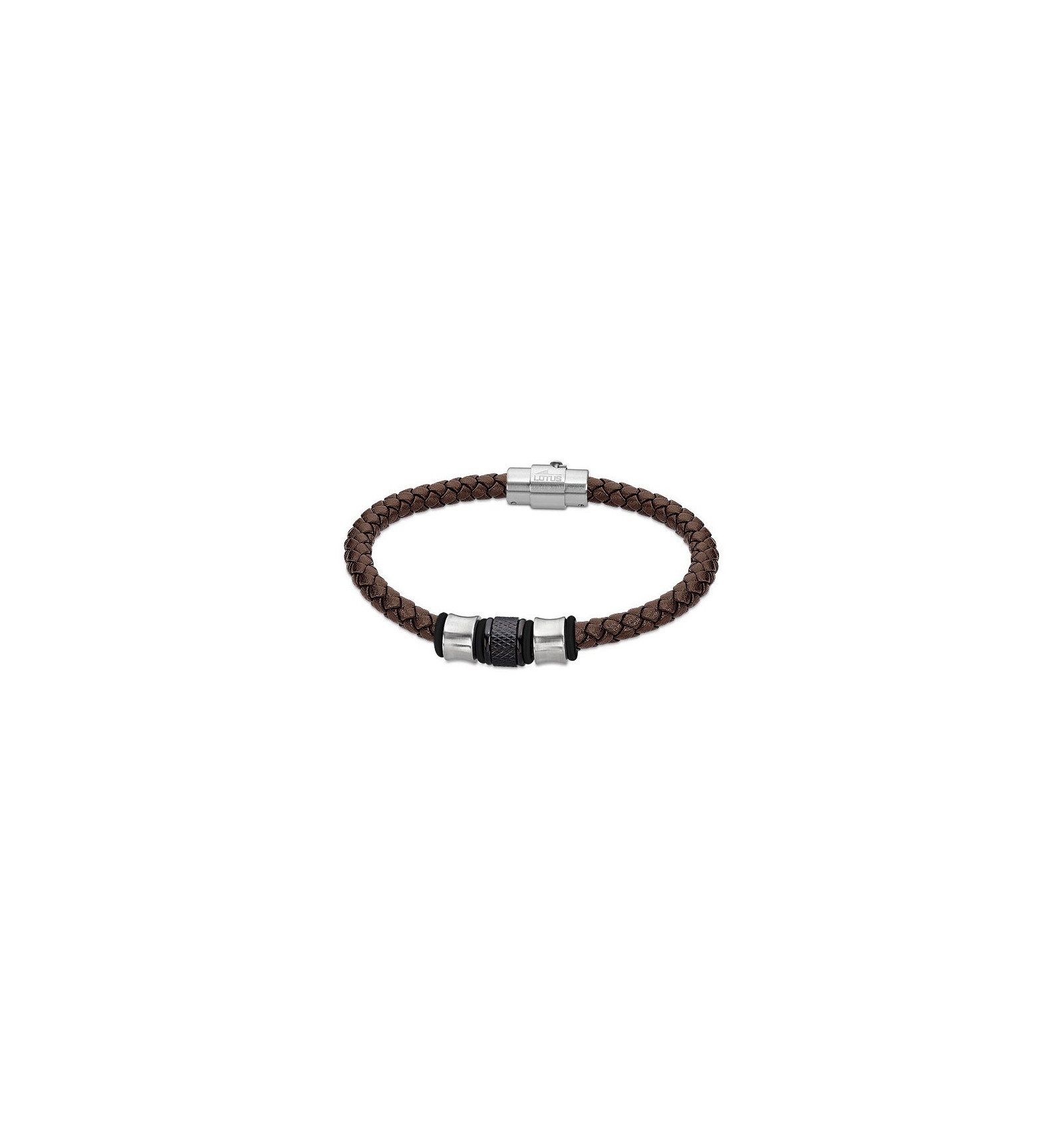 Lotus Style Bracelet Homme Cuir & Acier LS2051-2-3 , - Achat/vente montre  Homme Cuir - Cdiscount